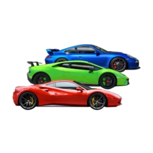 trio porsche lamborghini ferrari
